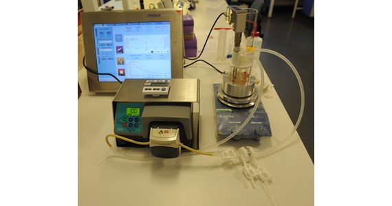 CellCompact with bio mass sensor in reservoir.JPG